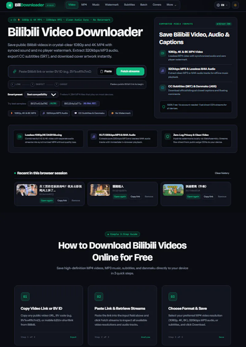 Bilibili Video Downloader screenshot 10