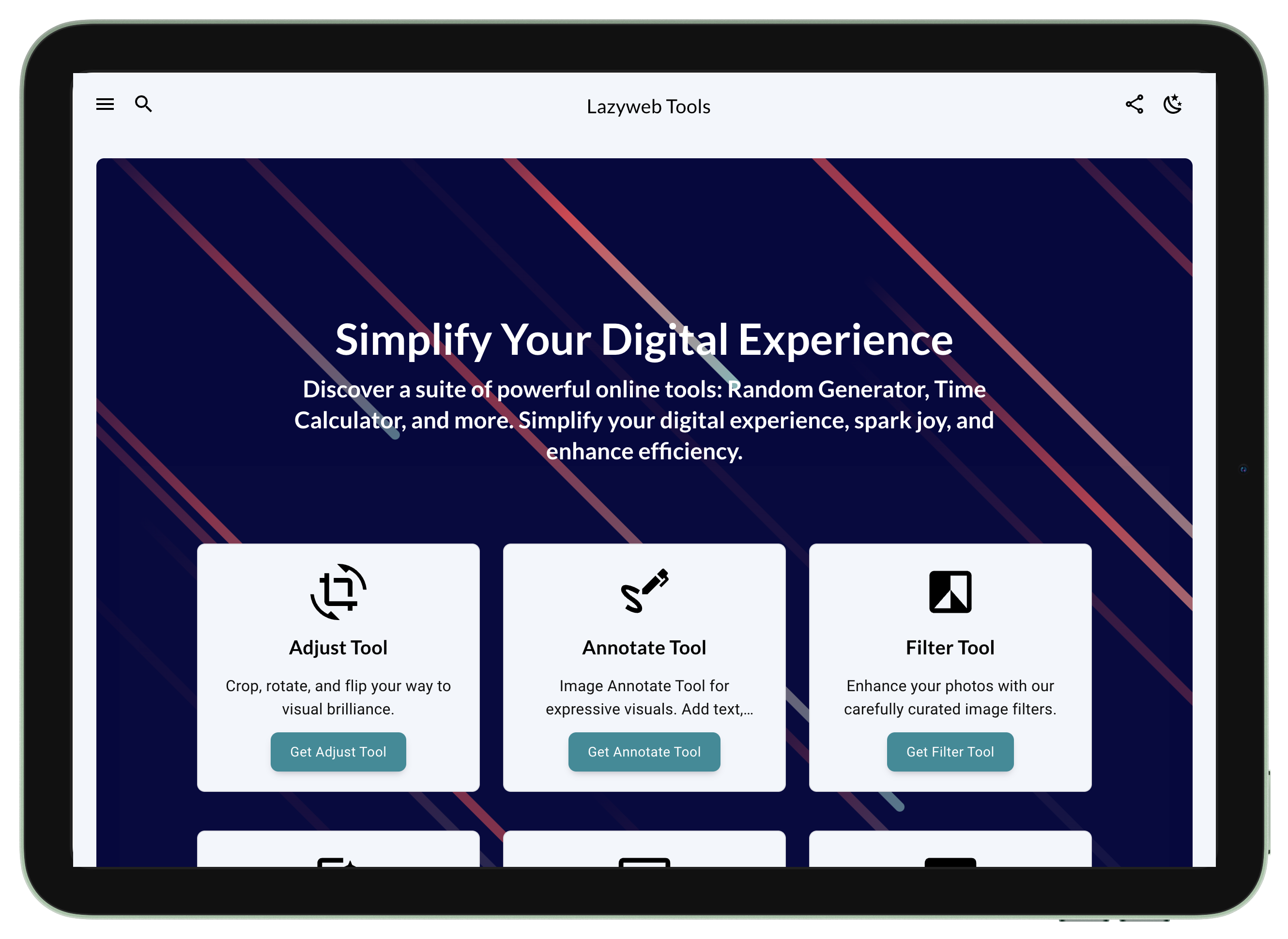 startuptile Lazyweb Tools-Simplify Your Digital Experience