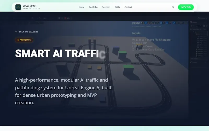 Vikas Singh Portfolio screenshot 5