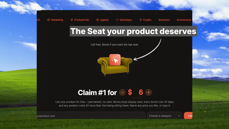 Goldseat screenshot 1