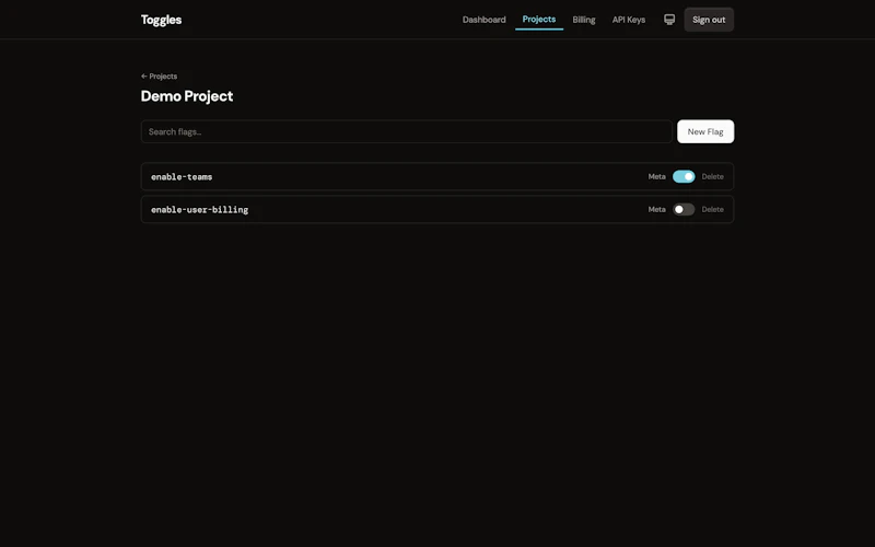Toggles (beta) screenshot 3