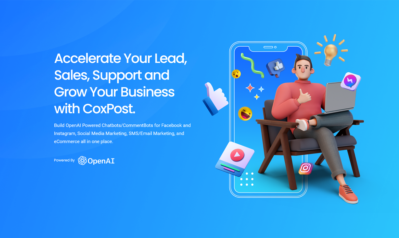 startuptile CoxPost-AI-powered social media management & marketing automation