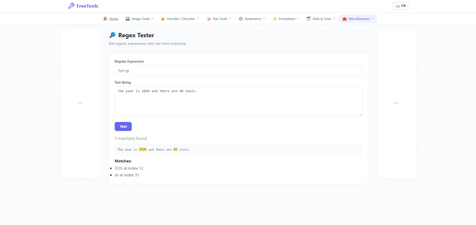 Free Online Tools screenshot 1