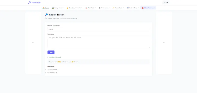 Free Online Tools screenshot 1