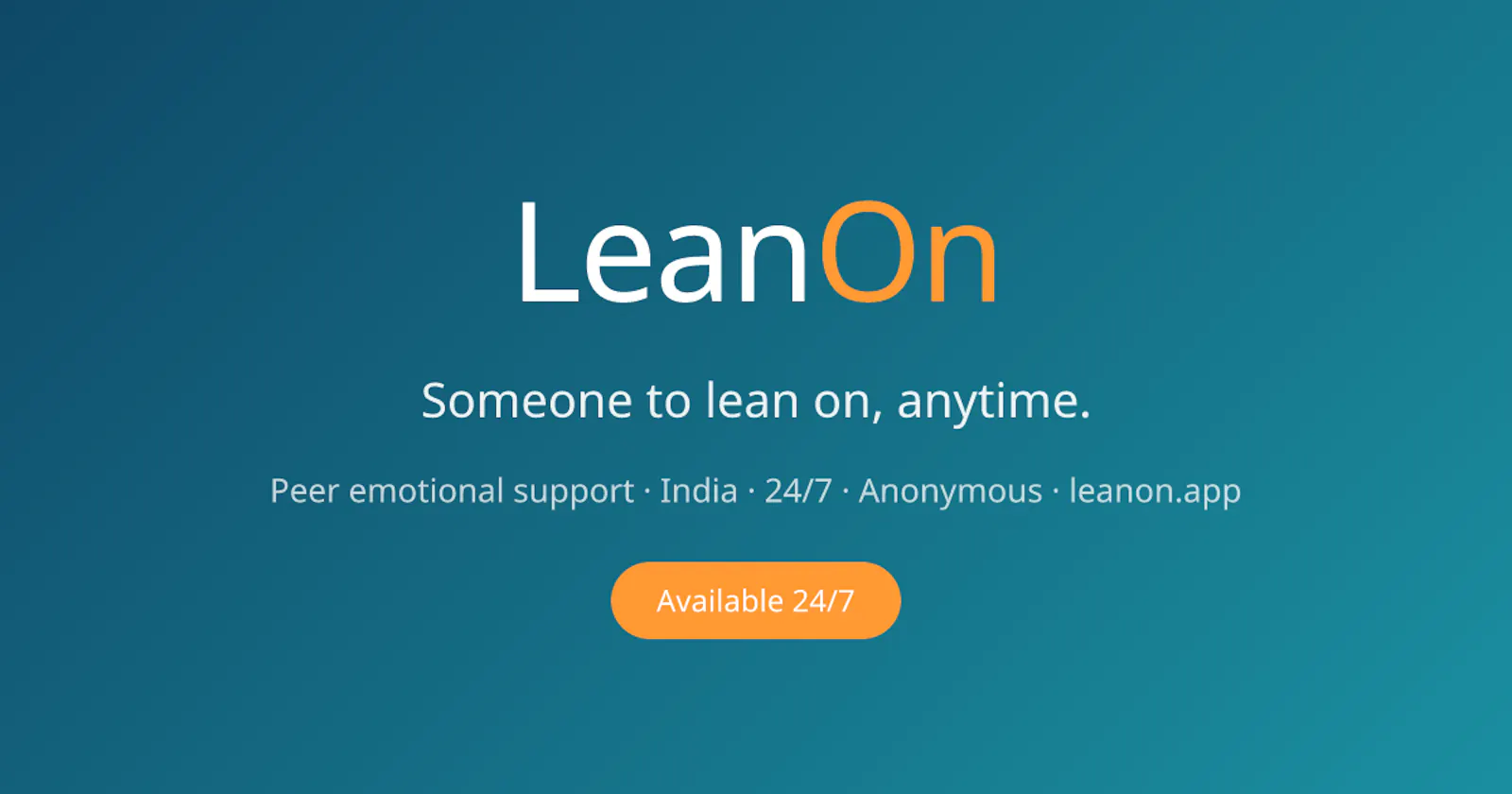 LeanOn screenshot 2