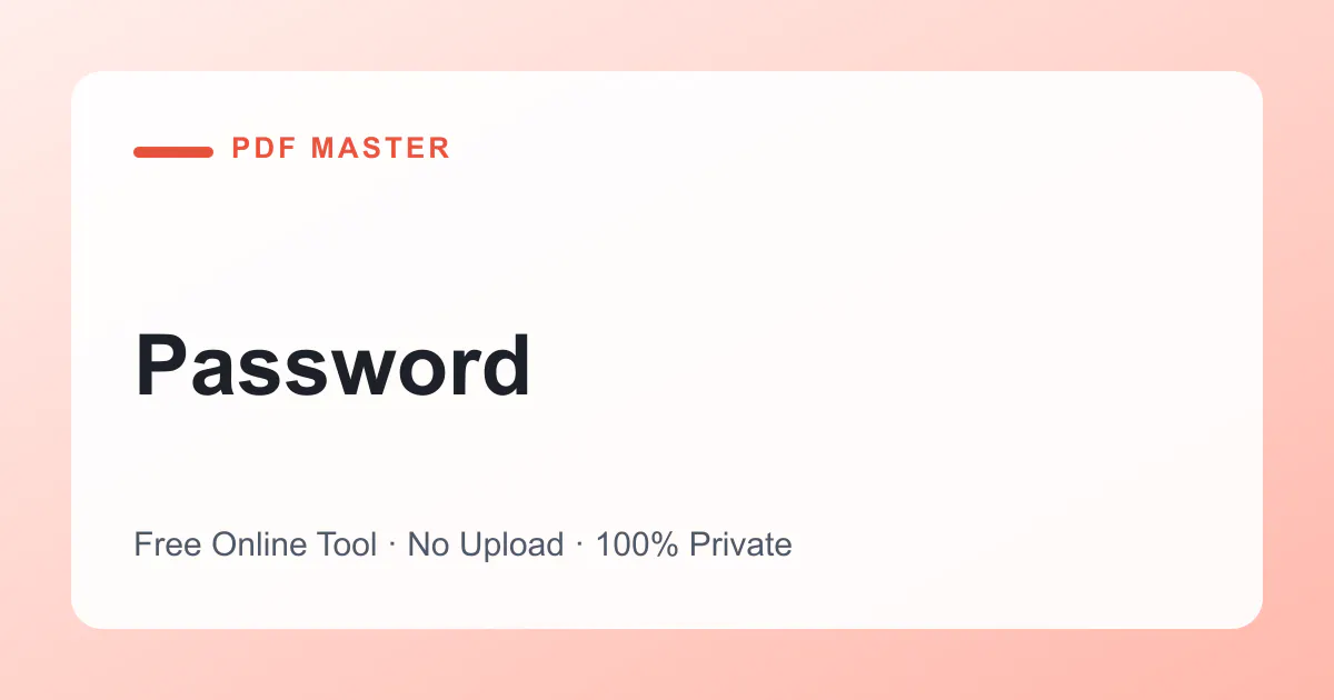 PDF Free Browser-Based PDF & Image Tools gallery image