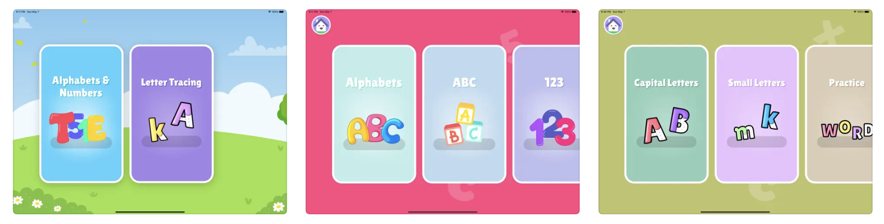 ABC 알파벳 문자 추적 - 어린이를위한 ABC 추적 123 학습 미디어 1