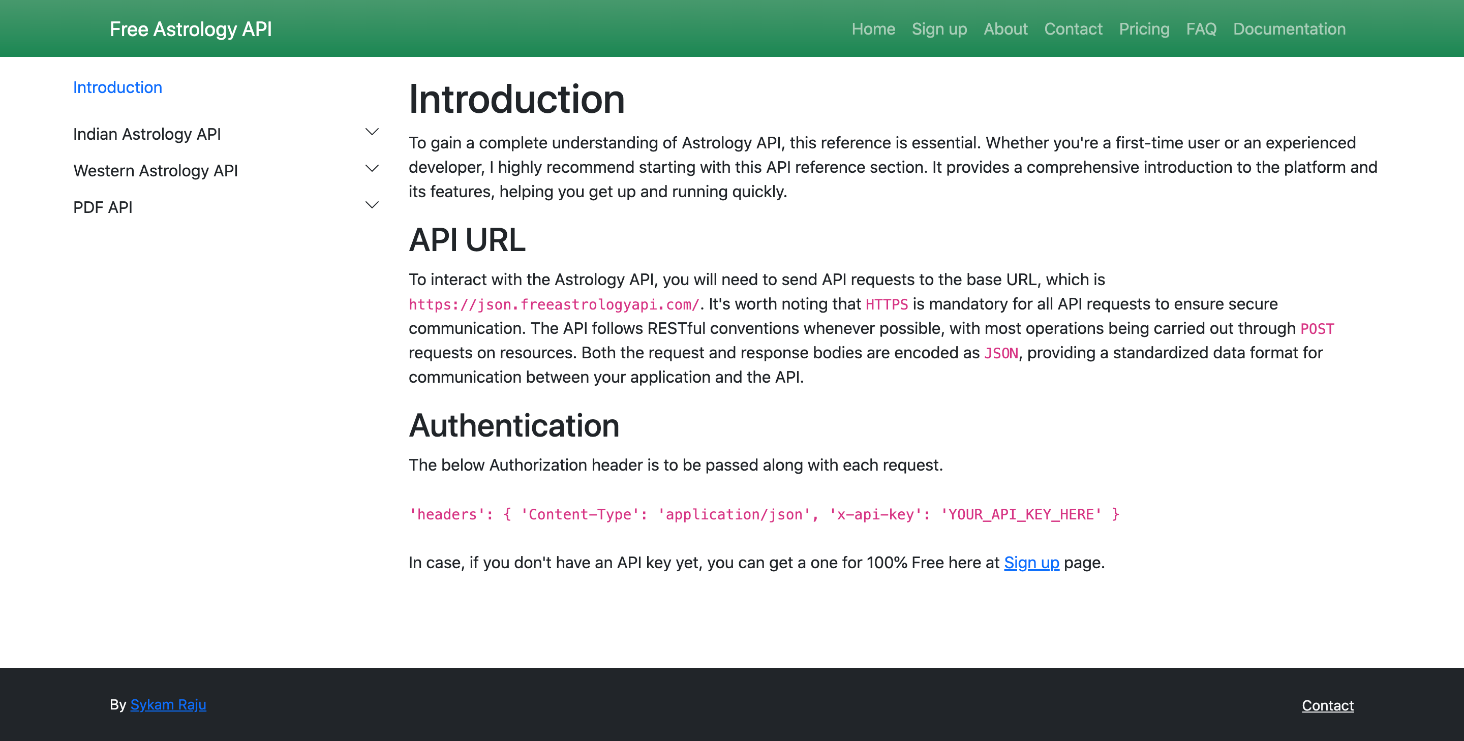 Free Astrology API media 2