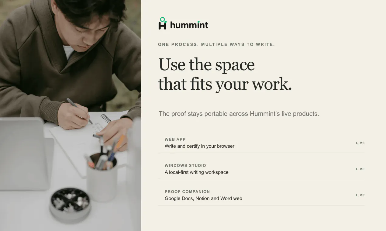 Hummint gallery image