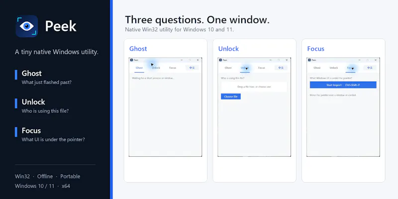Peek screenshot 1