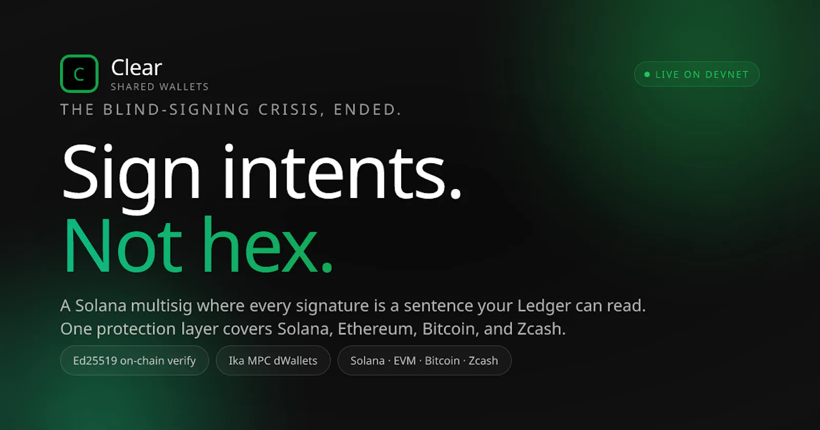 ClearSig  screenshot 1