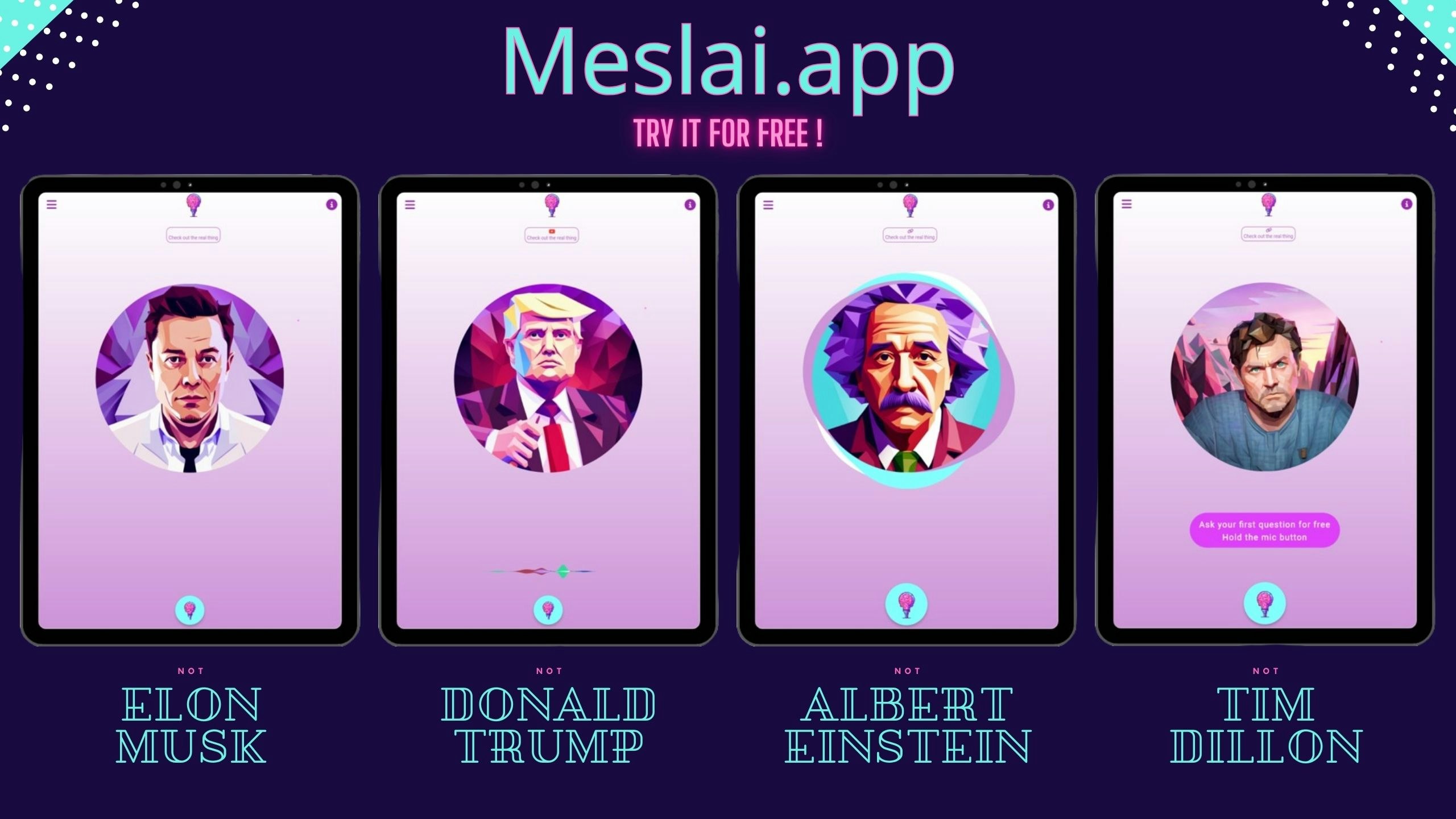 Media Meslai - Panggilan suara AI klon dari personaliti 2