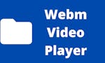 Webm Video Player image