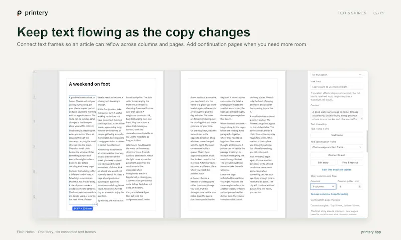 Printery screenshot 2