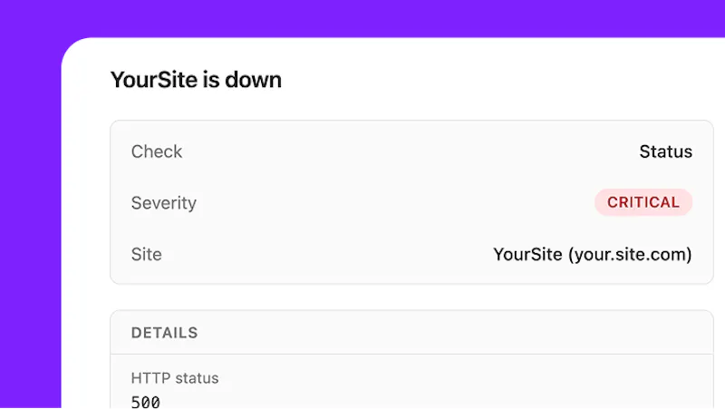 Sitepulse screenshot 4