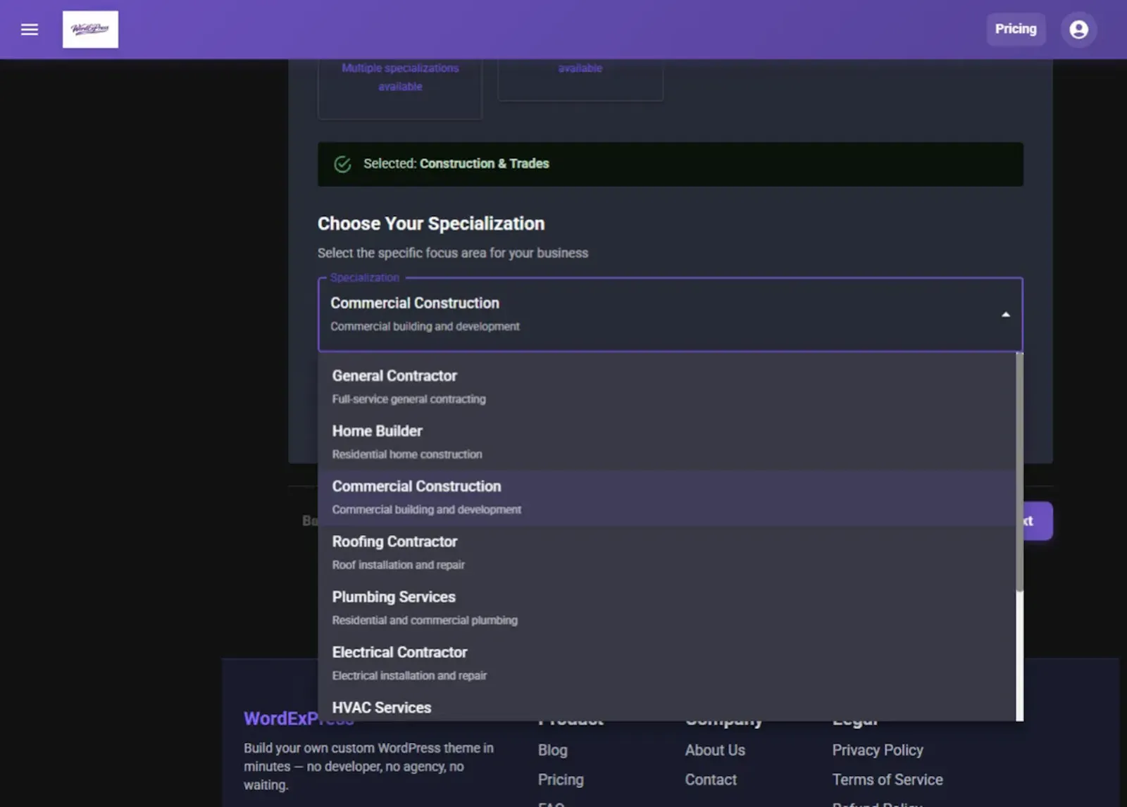 WordExPress screenshot 4