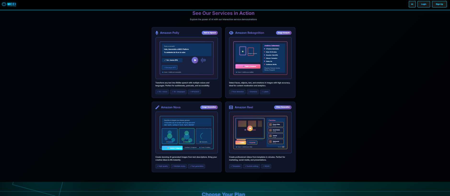 MEEI - AI-Creation Platform gallery image