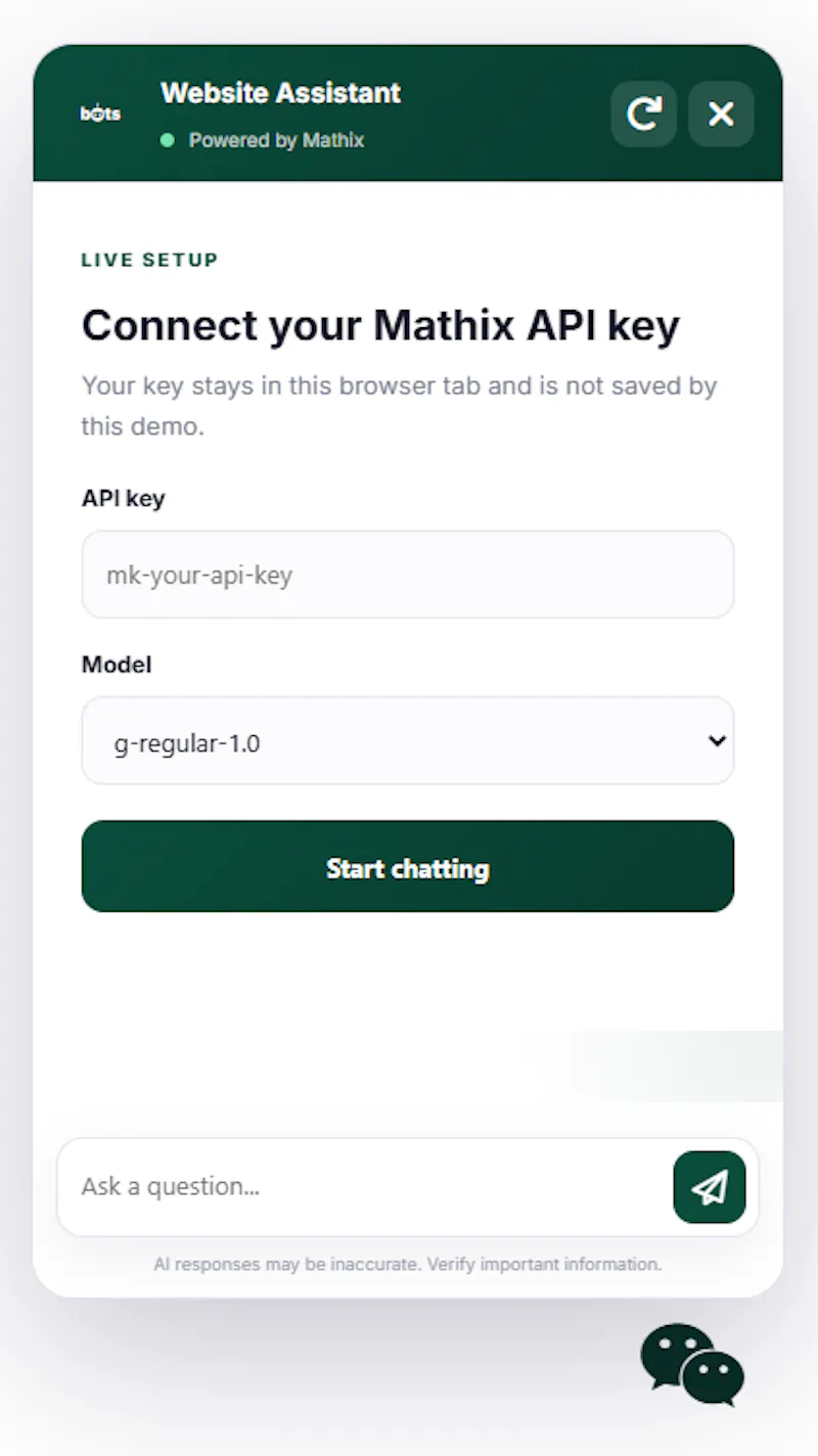 Mathix API screenshot 3