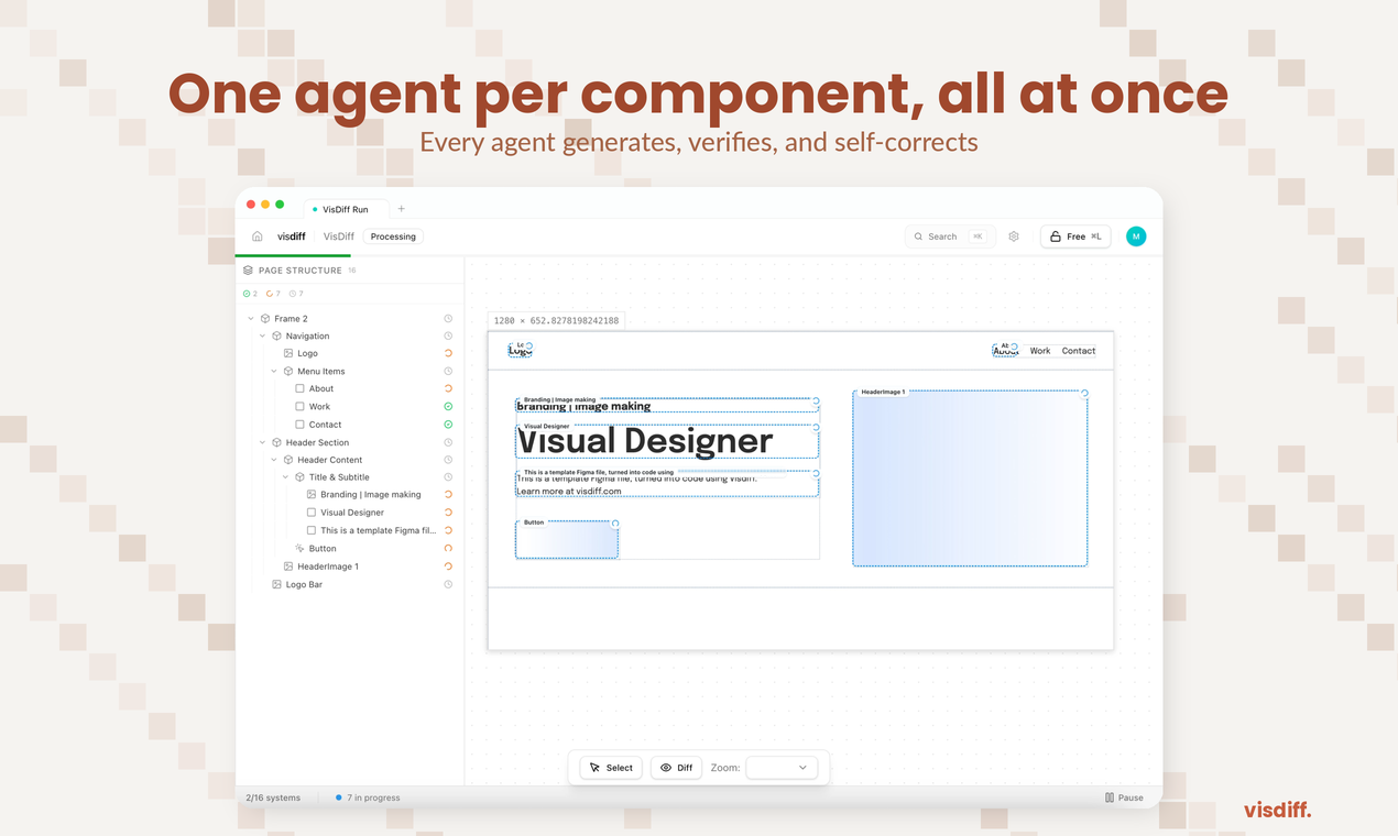 Visdiff gallery image