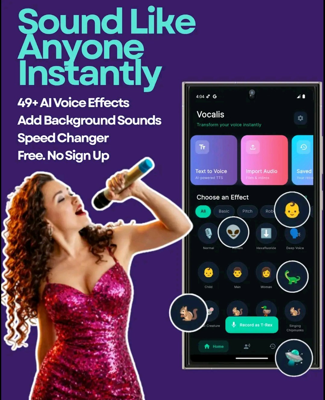 Ai voice changer app gallery image