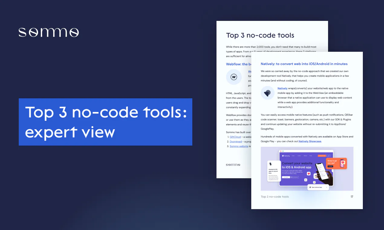 E-book: Launch 5x faster with no-code gallery image