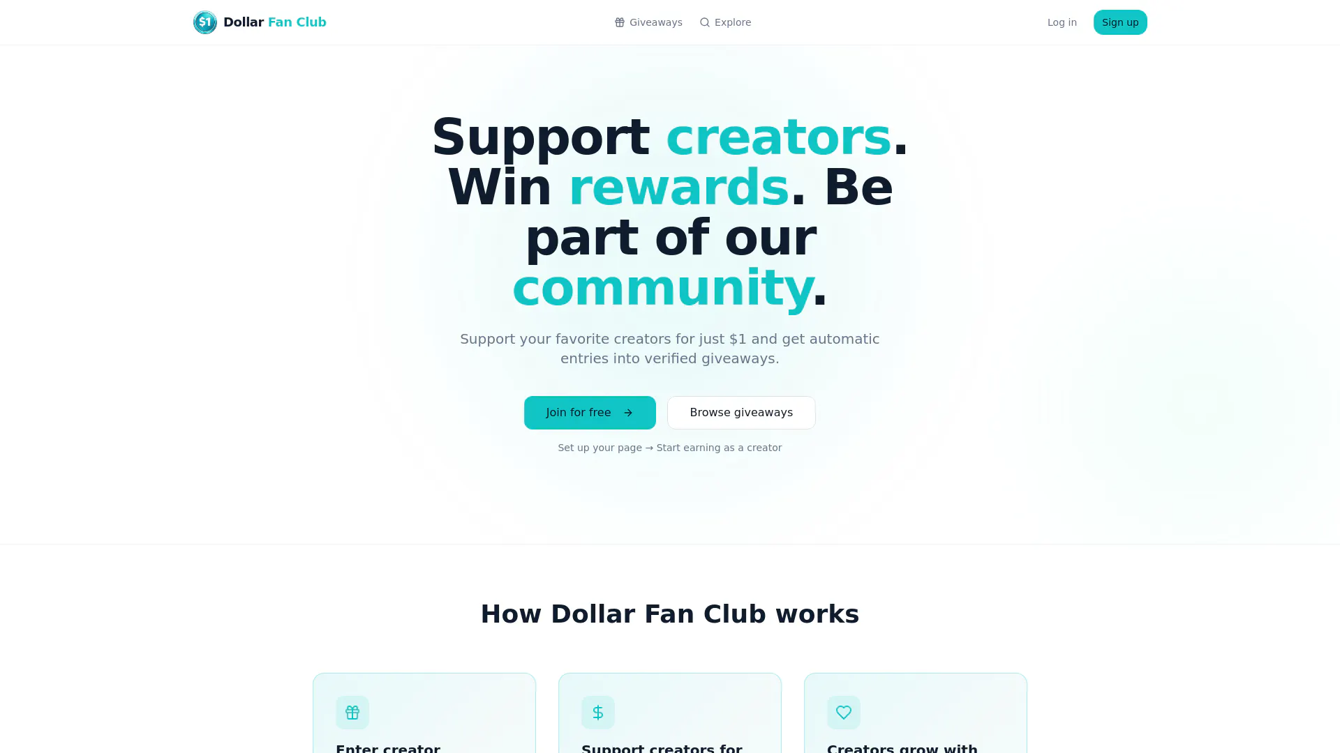 Dollar Fan Club gallery image