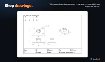 Agentic CAD gallery image