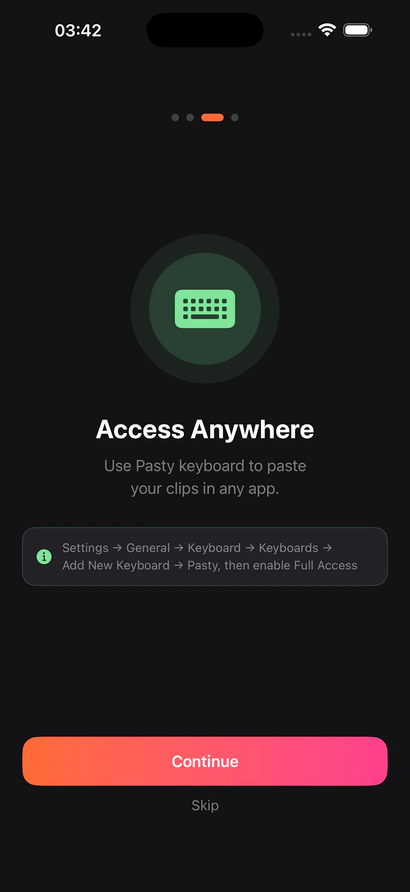 Pasty - Clipboard Manager screenshot 3
