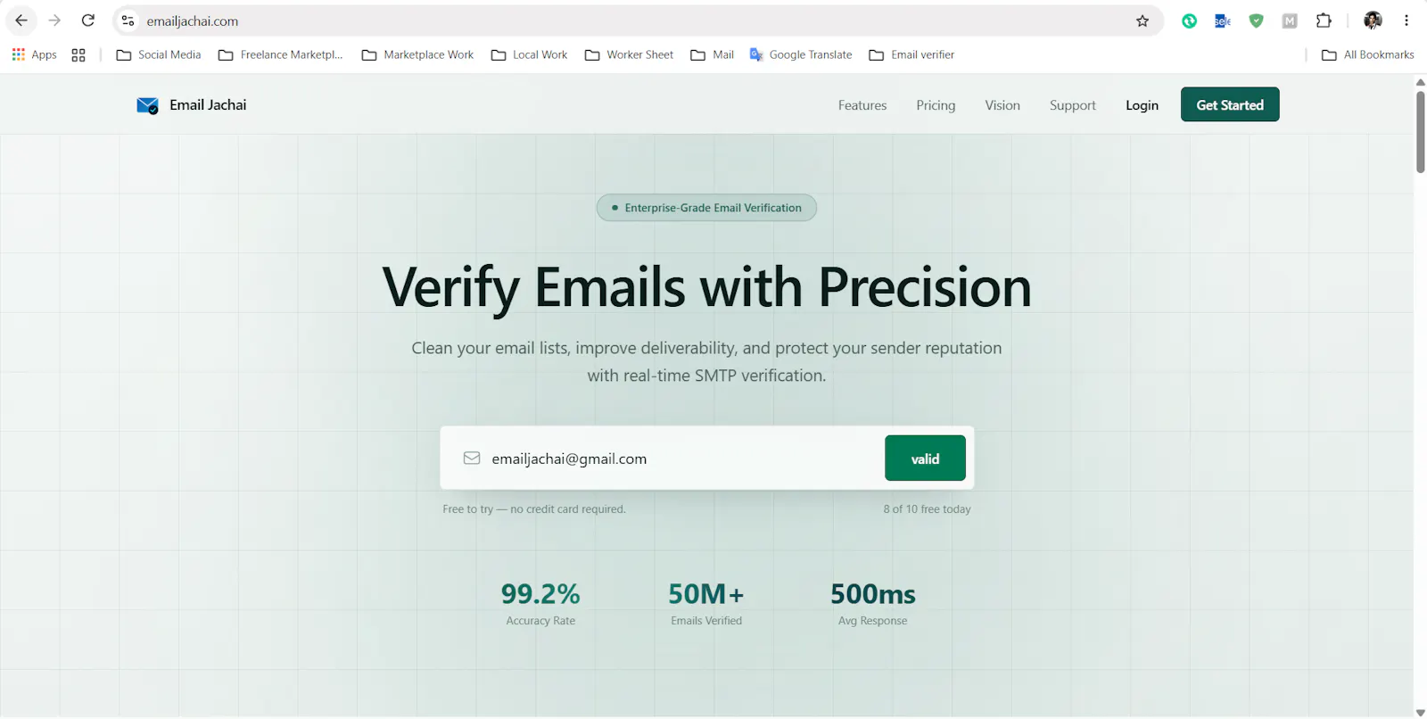 Email Jachai screenshot 1
