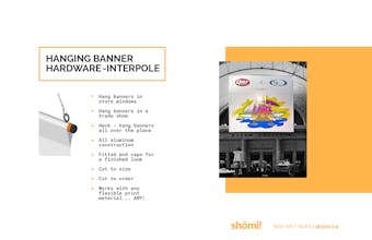 Hanging Banner Hardware by shomi! gallery image