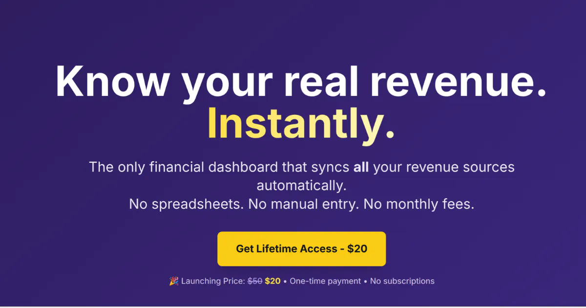 Revenue Wrapped 專案橫幅