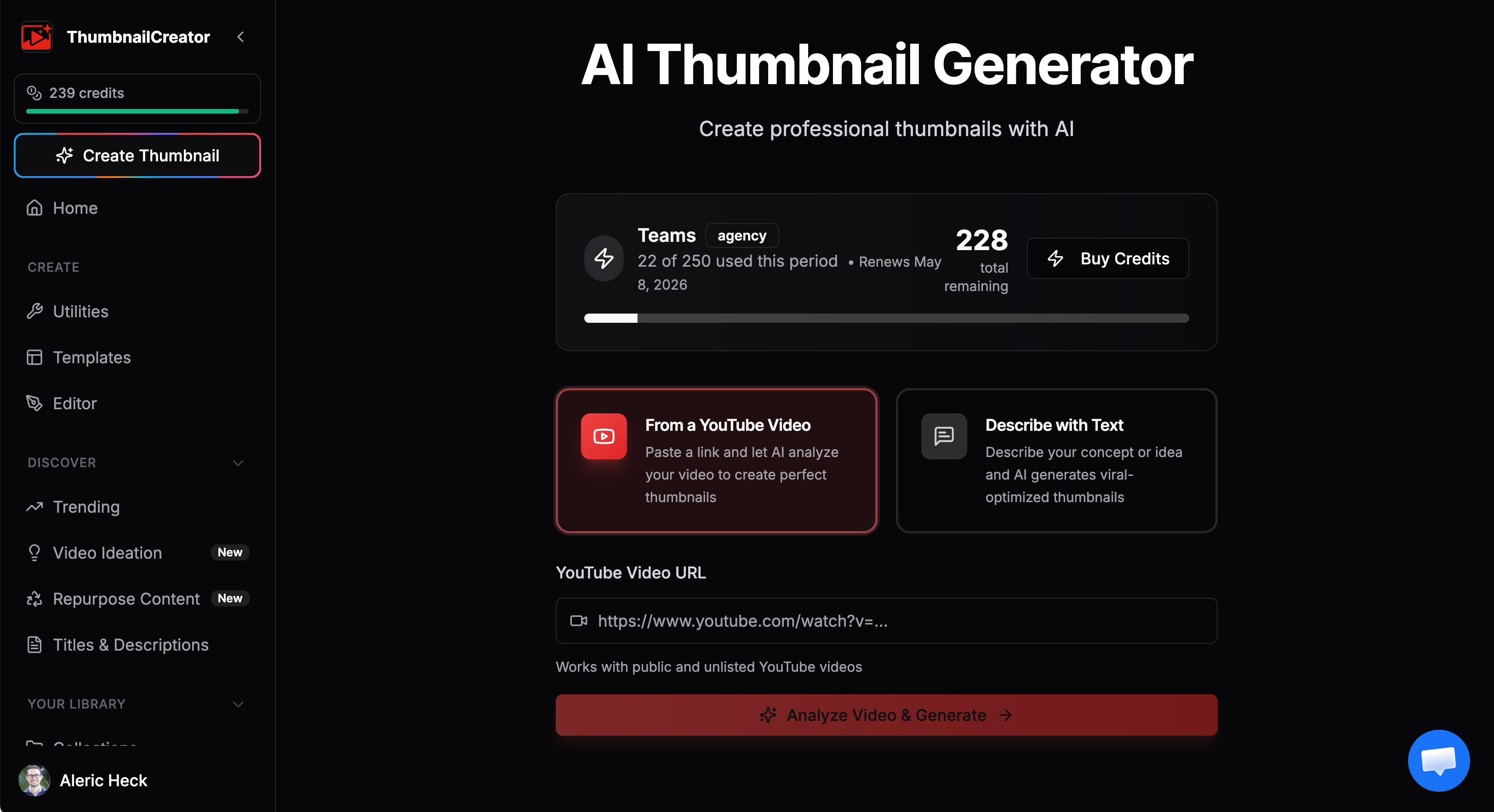 ThumbnailCreator - AI YouTube Thumbnails gallery image