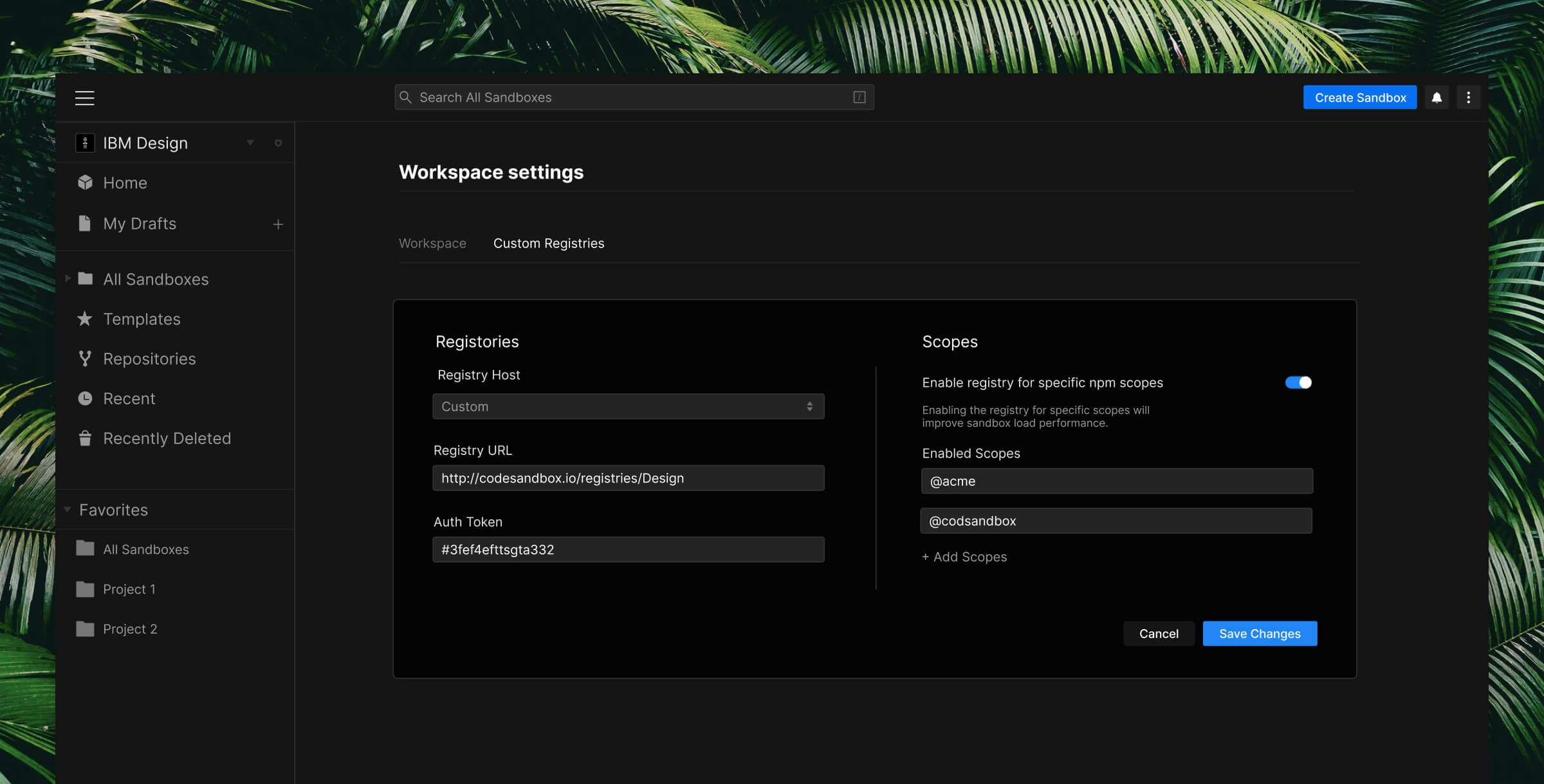 CodeSandbox Image
