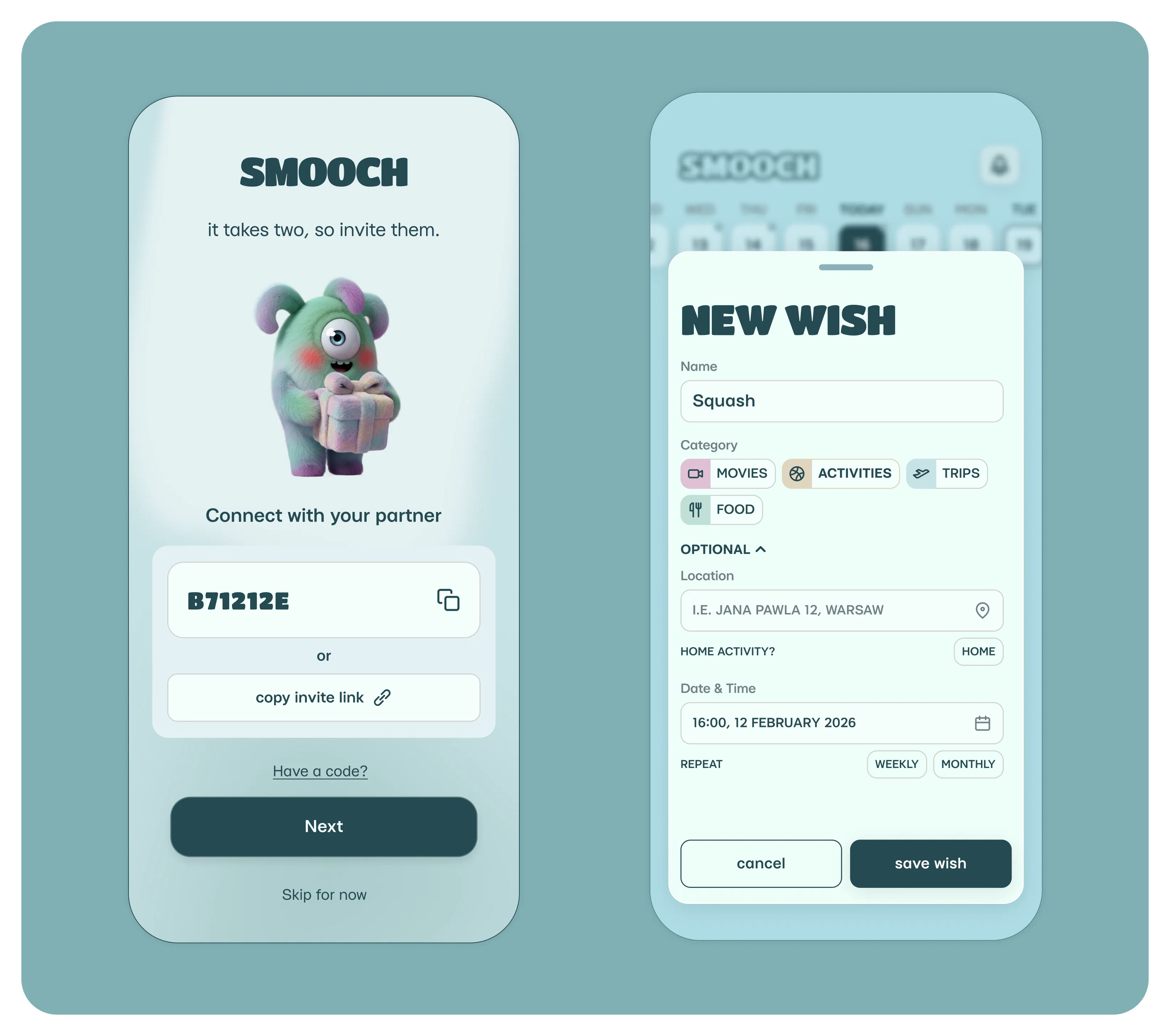 Smooch: Couples App gallery image