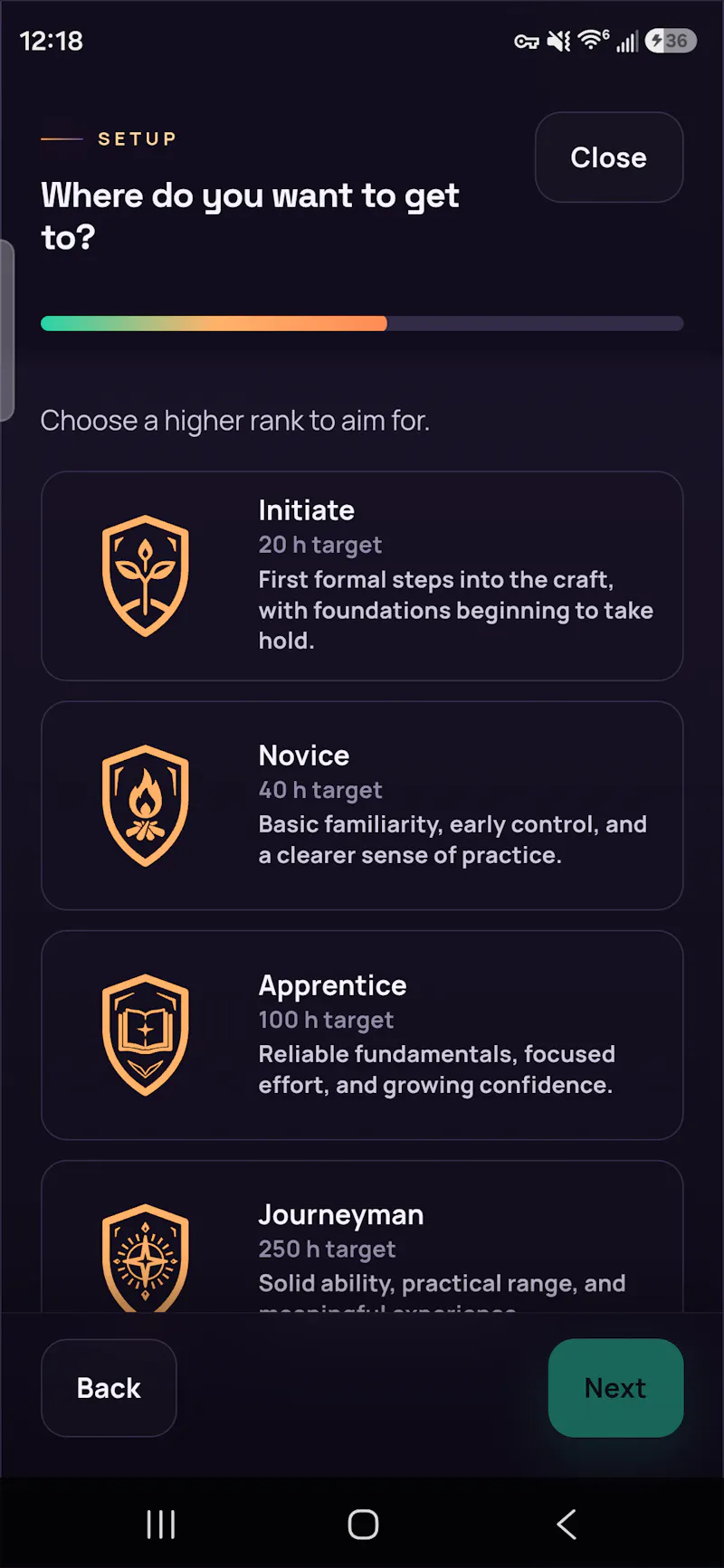 Skillmark screenshot 7