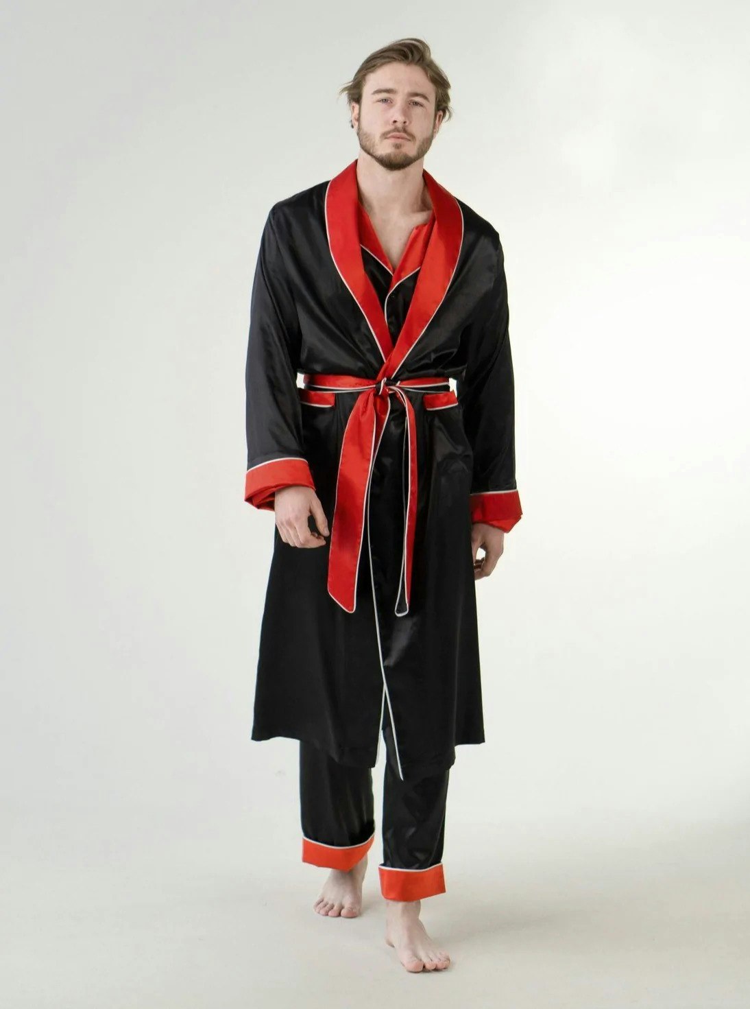 Trio Men's Pyjama Set Black