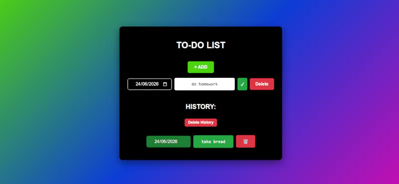 To-Do List screenshot 1