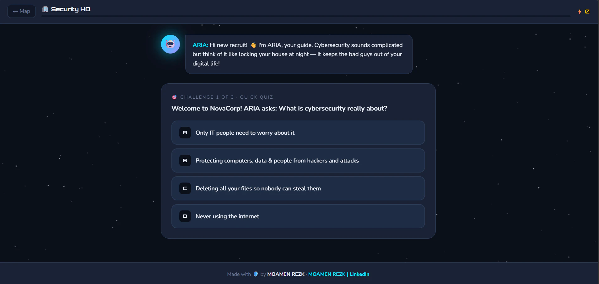 CyberShield Academy 🛡️ screenshot 1