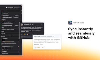 Graphite banner with bold text, promoting it as a game-changing tool for software development