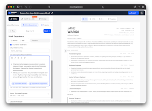ResumeTarget AI gallery image