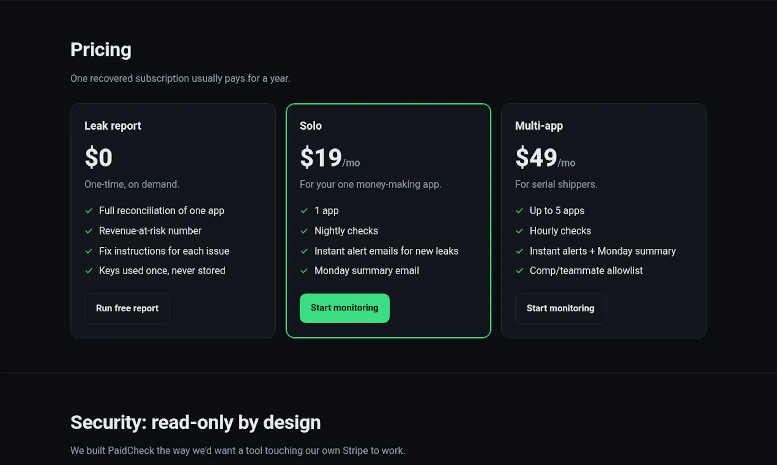 PaidCheck screenshot 4