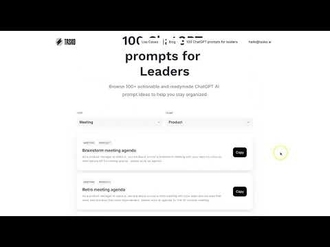 100 ChatGPT Prompts for Leaders gallery image
