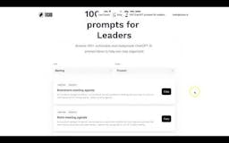 100 ChatGPT prompts for Leaders media 1