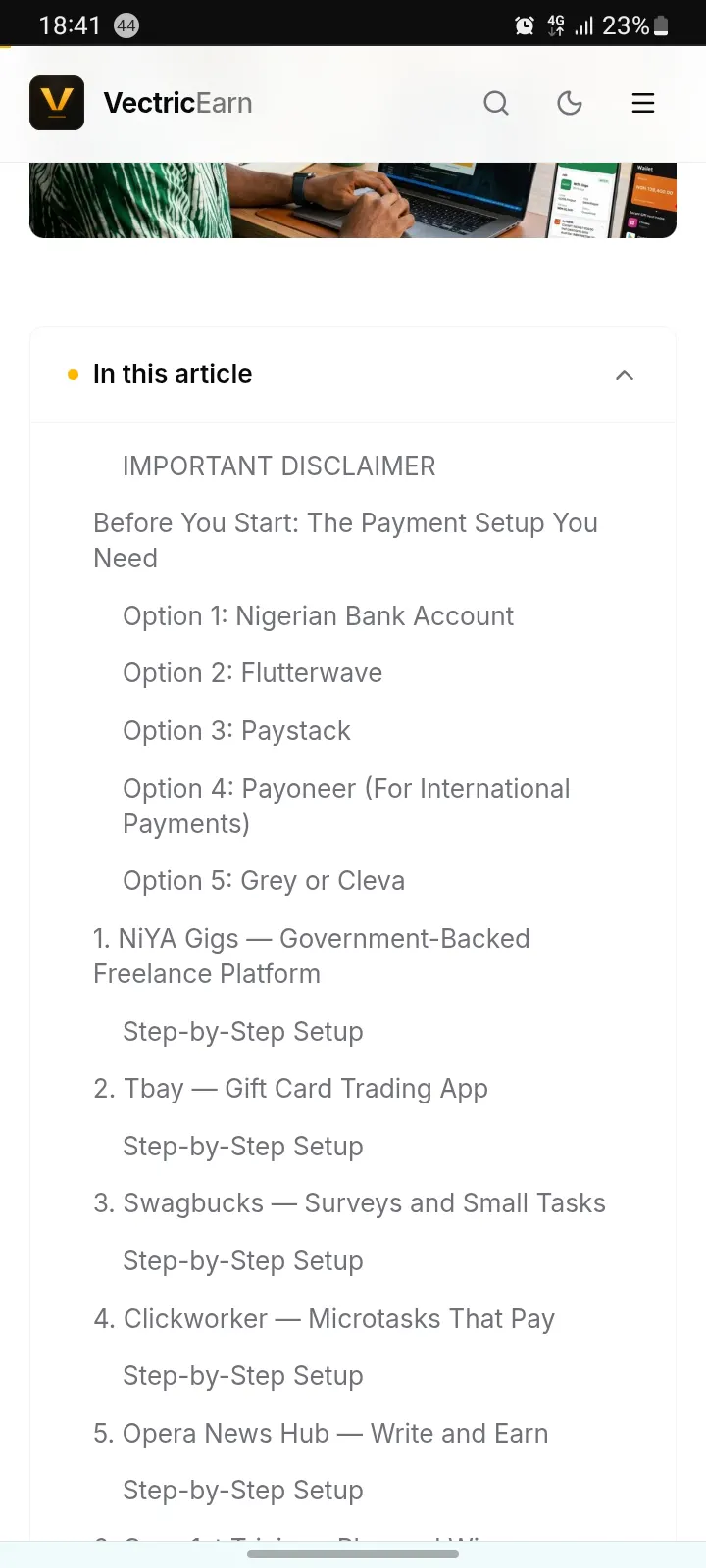 VectricEarn gallery image
