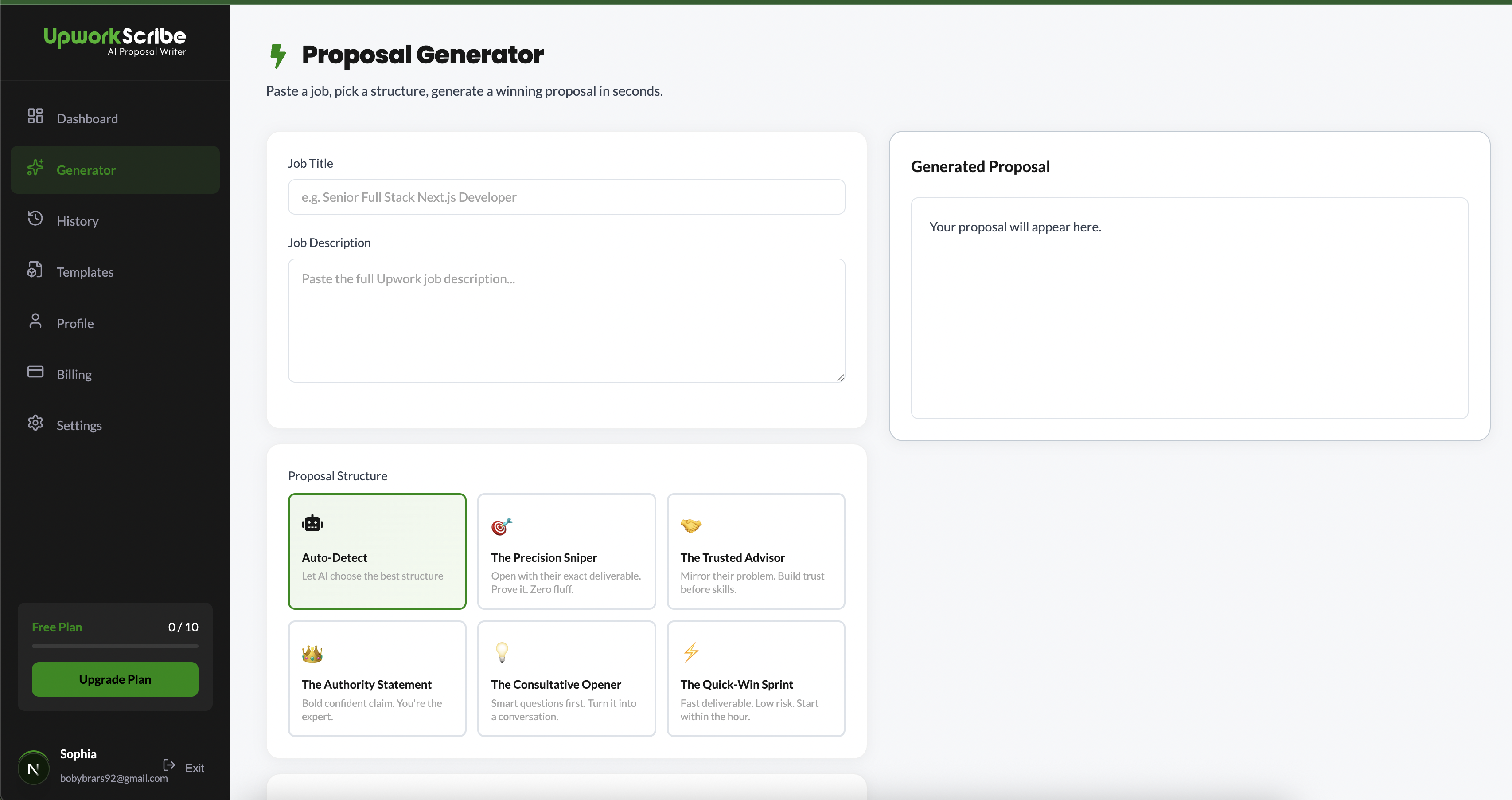 UpworkScribe gallery image
