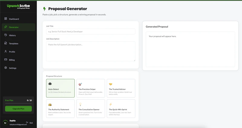 UpworkScribe screenshot 7
