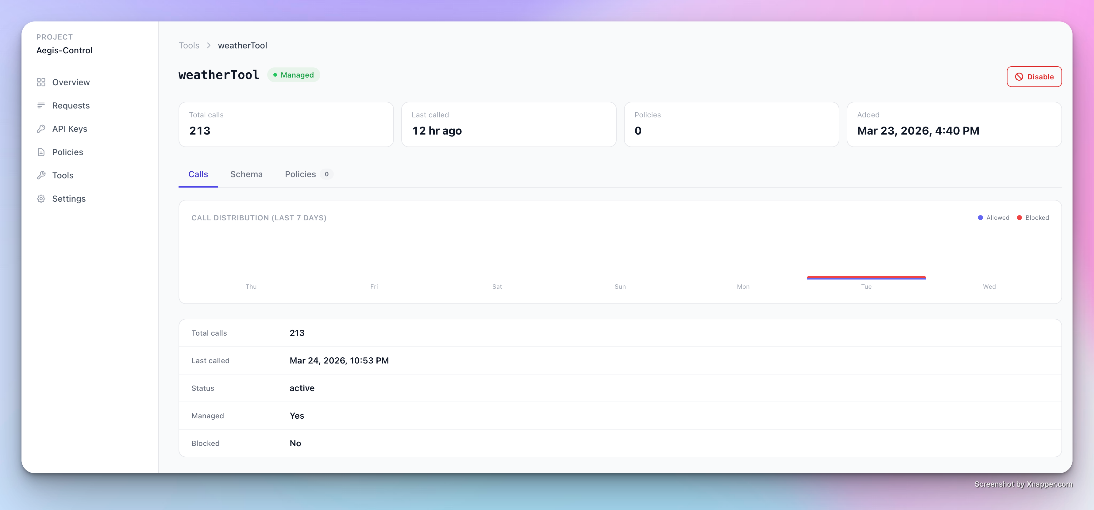Aegis-control gallery image