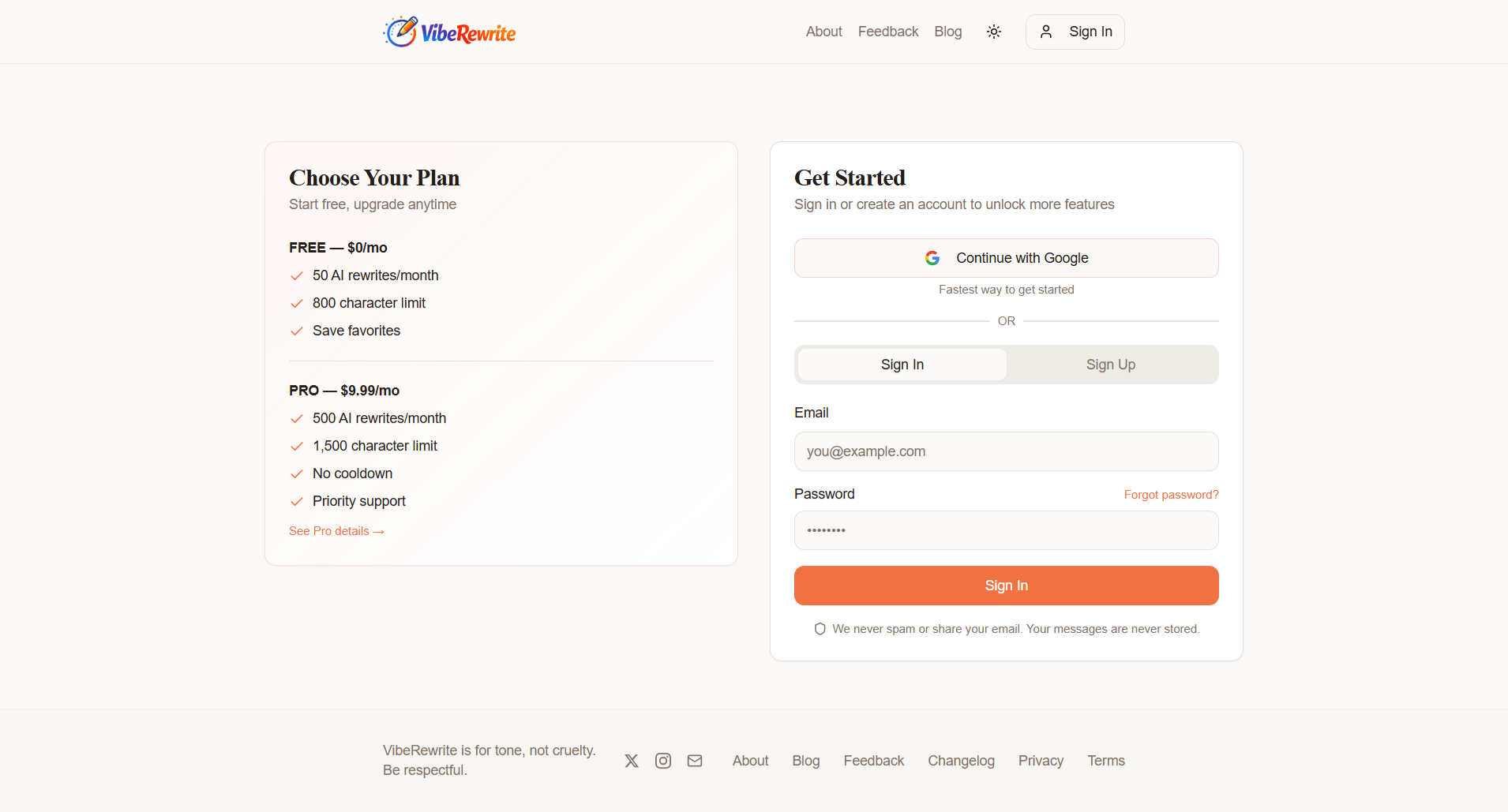 VibeRewrite gallery image