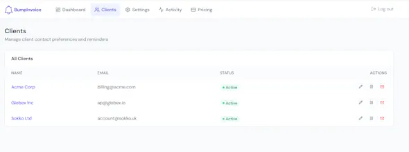 BumpInvoice gallery image