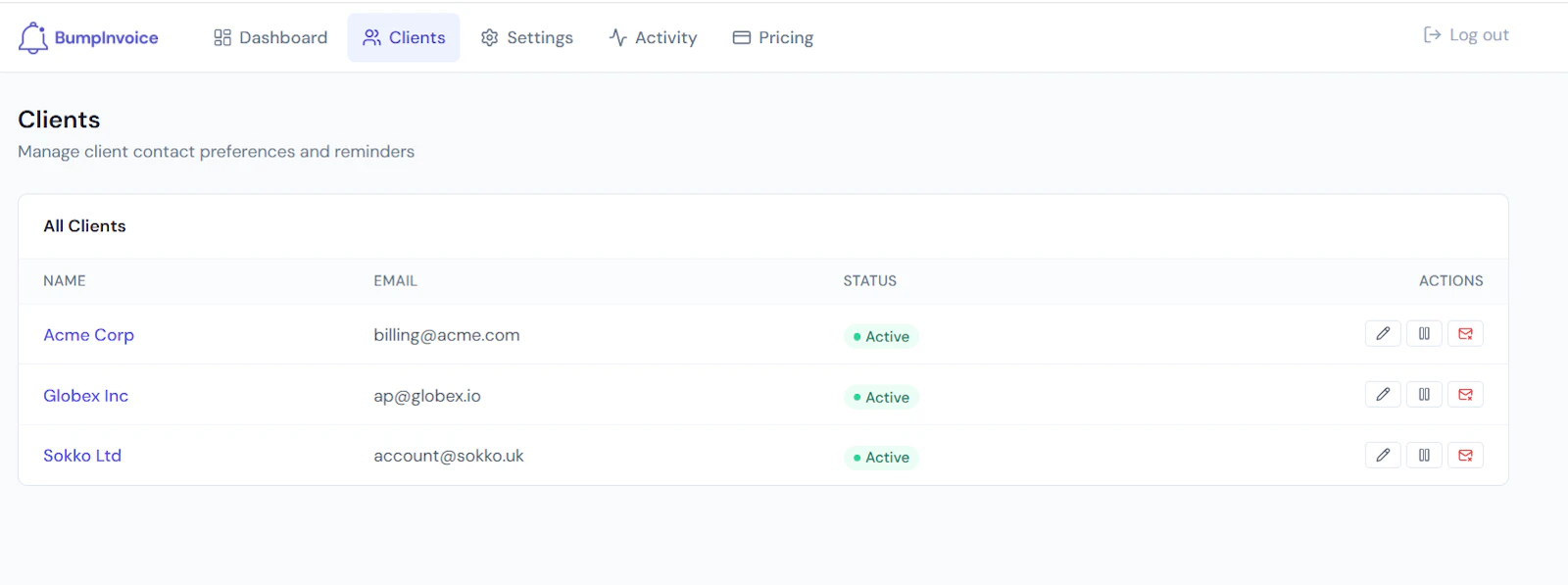 BumpInvoice screenshot 5